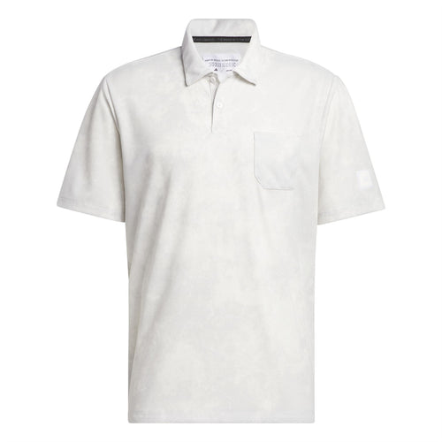 Adicross Polo Print Design with Chest Pocket Grey One - SS24