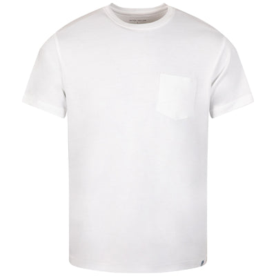 Lava Wash Pocket Tee White