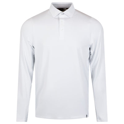 Soren LS Solid Polo White