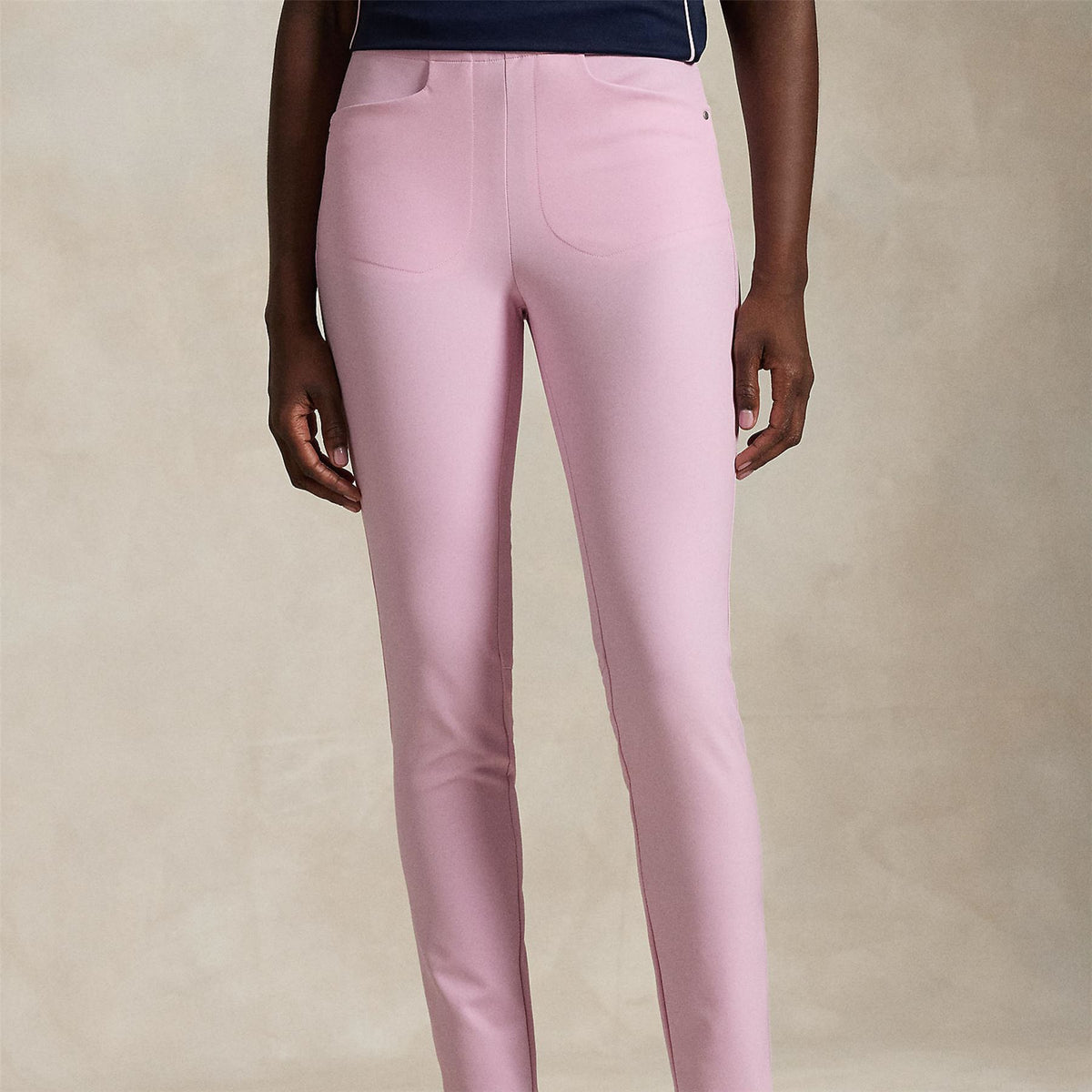 Ralph Lauren RLX Multi Nylon Stretch Skinny Pants Garden Pink