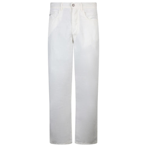 Cotton/Linen Five Pocket Pants Gauze White - SS23