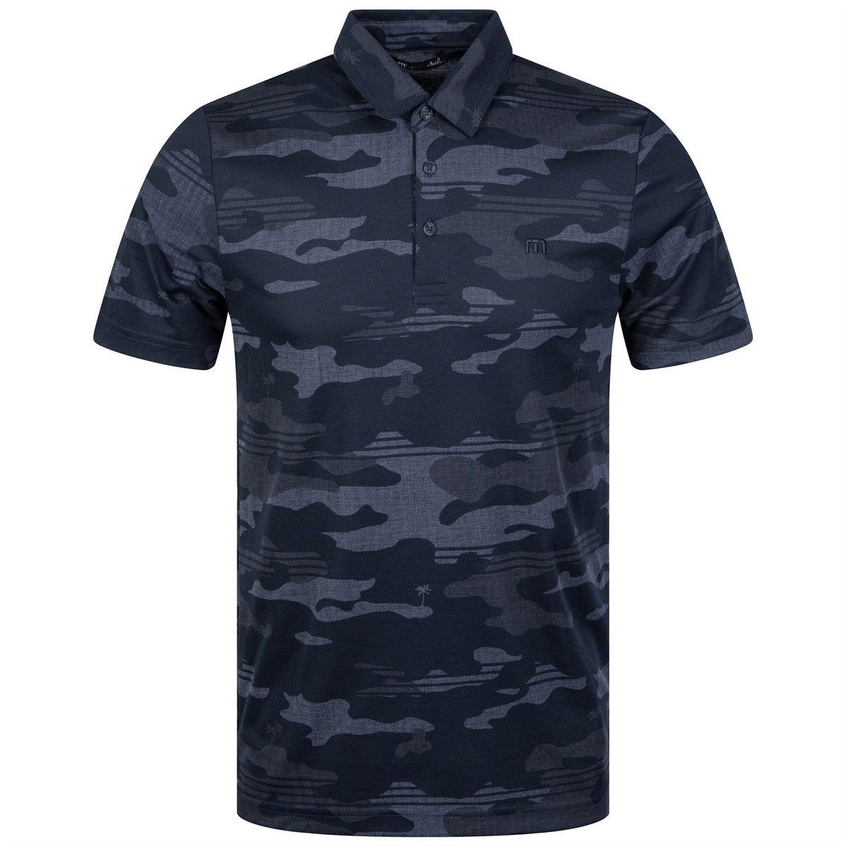 TravisMathew Beachside Stealth Black | Polo Shirts