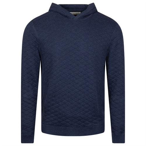 The Wallace Crewneck Sweater Heathered Navy - SS24