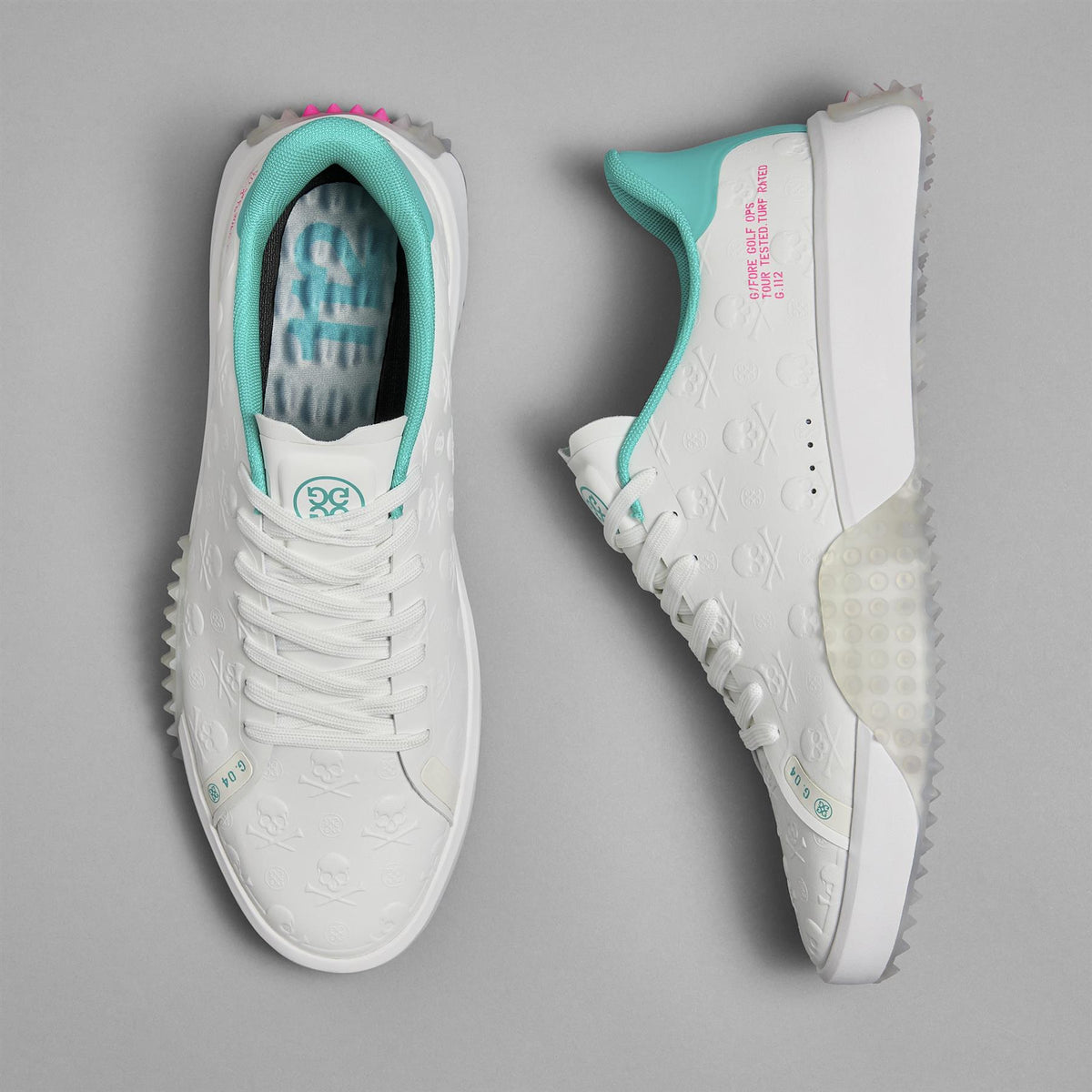 G/FORE ノースリーブ G/FORE G.112 Embossed Skull & Tees Golf Shoes Snow/Siren