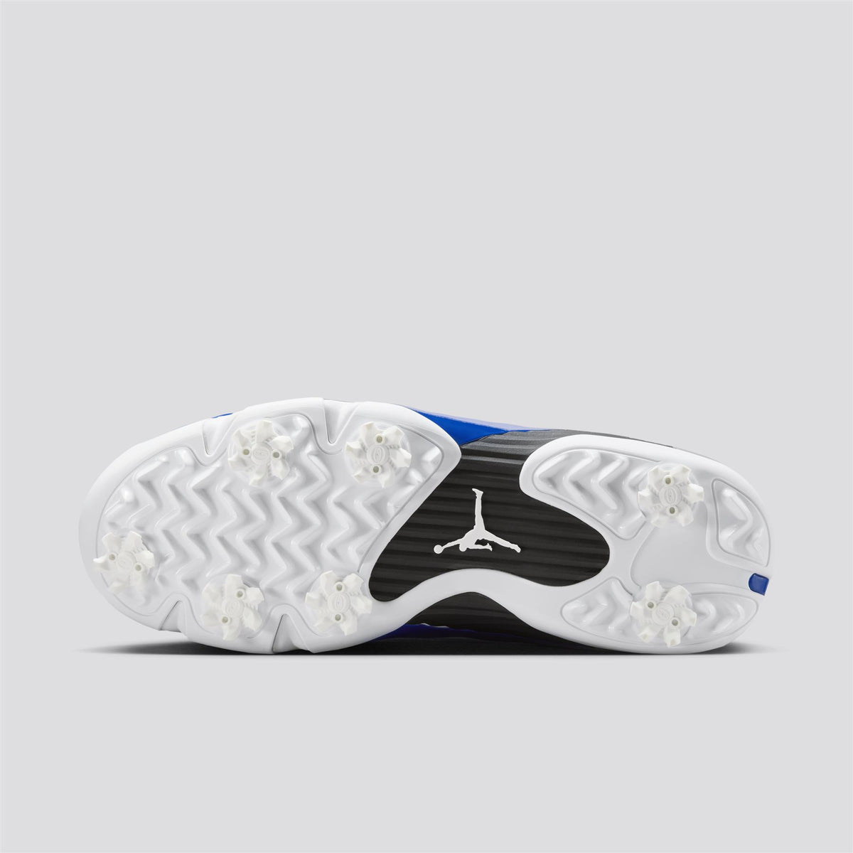 Nike Air Jordan 14 Golf Shoes White/Black/Hyper Royal | TRENDYGOLF USA