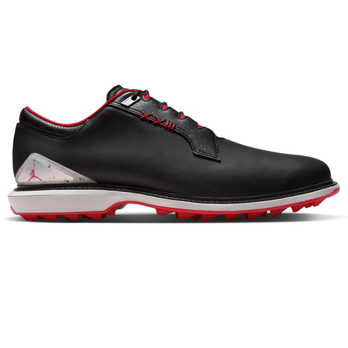 Jordan ADG 5 Golf Shoes Black/Fire Red/Metallic Silver/Blue Tint - SU24
