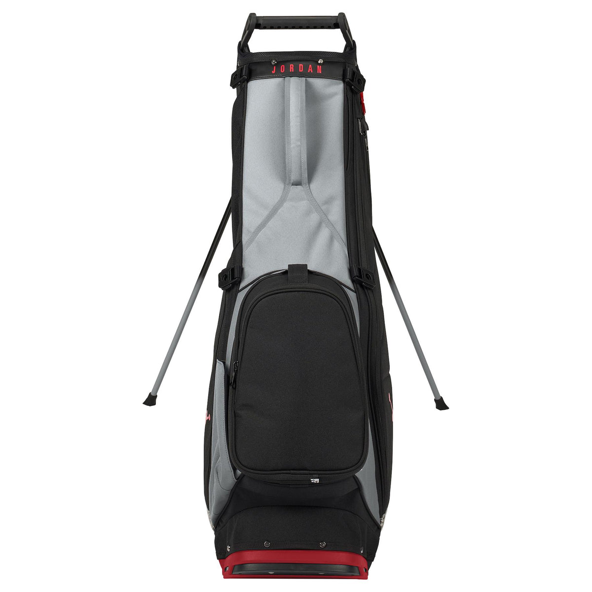 Nike Jordan Fade Away Golf Bag Black/Cement Grey/Fire Red | Golf