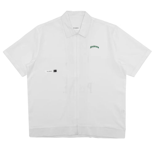 Wyatt Poplin Shirt White - SS24