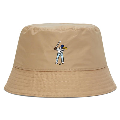 Nylon Bucket Hat Khaki - W23