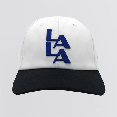 LA LA Snap Back Hat White