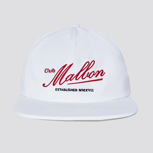 Members Snapback Cap White