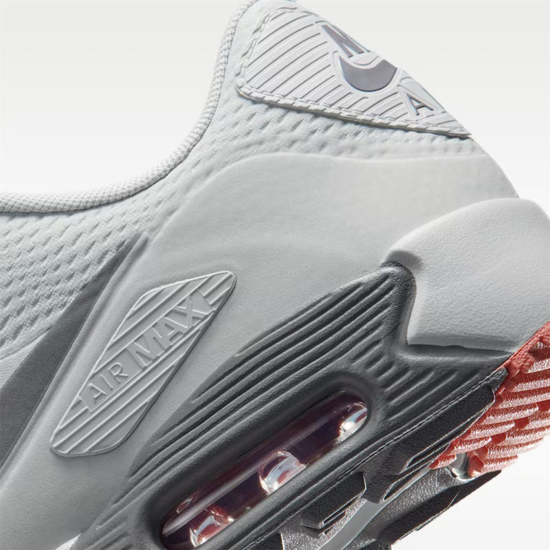 Air Max '90 Spikeless Golf Shoes Photon Dust/Pencil Point/Red Stardust