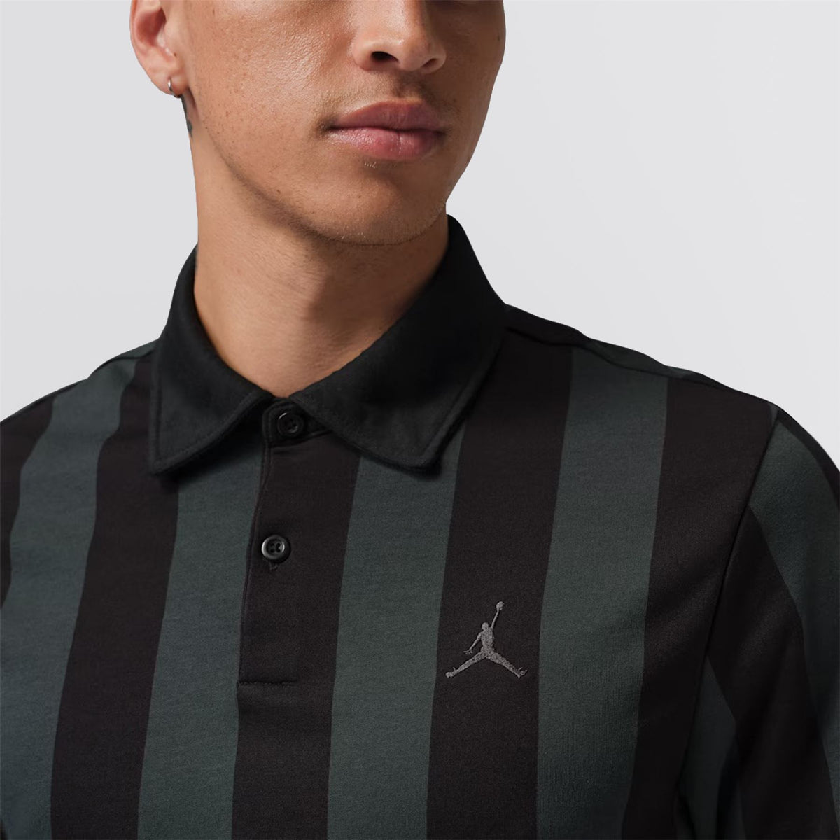 Jordan Dri-FIT Printed Golf Polo Black/Off Noir