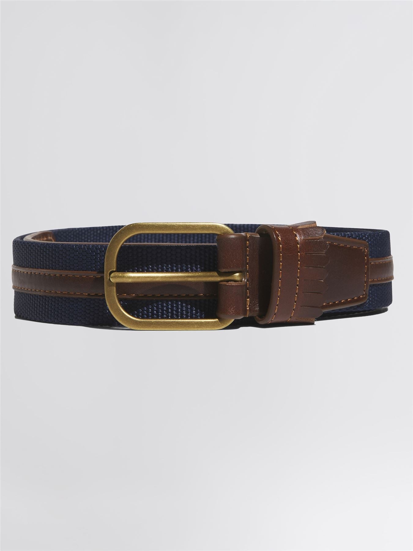 Leather Golf Belt Night Indigo