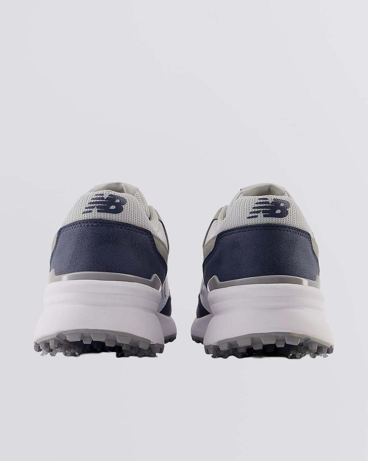 997 Spiked Golf Shoes Navy/White