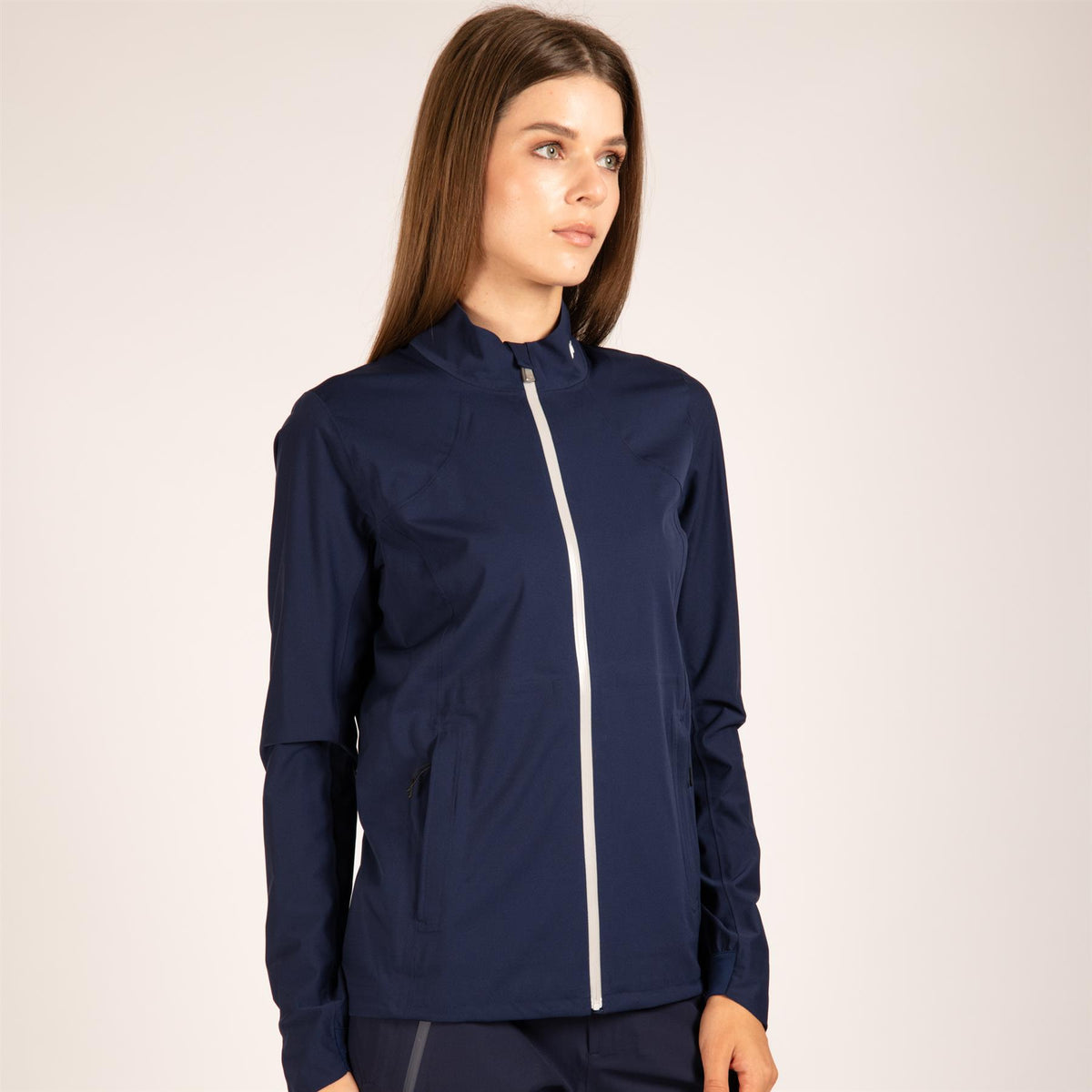 Womens Rain Rescue 2.5L Jacket Atlanta Blue