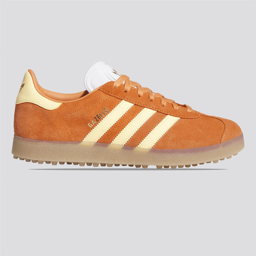 Gazelle Spikeless Golf Shoes Dusky Orange/Ice Tangerine/Footwear White