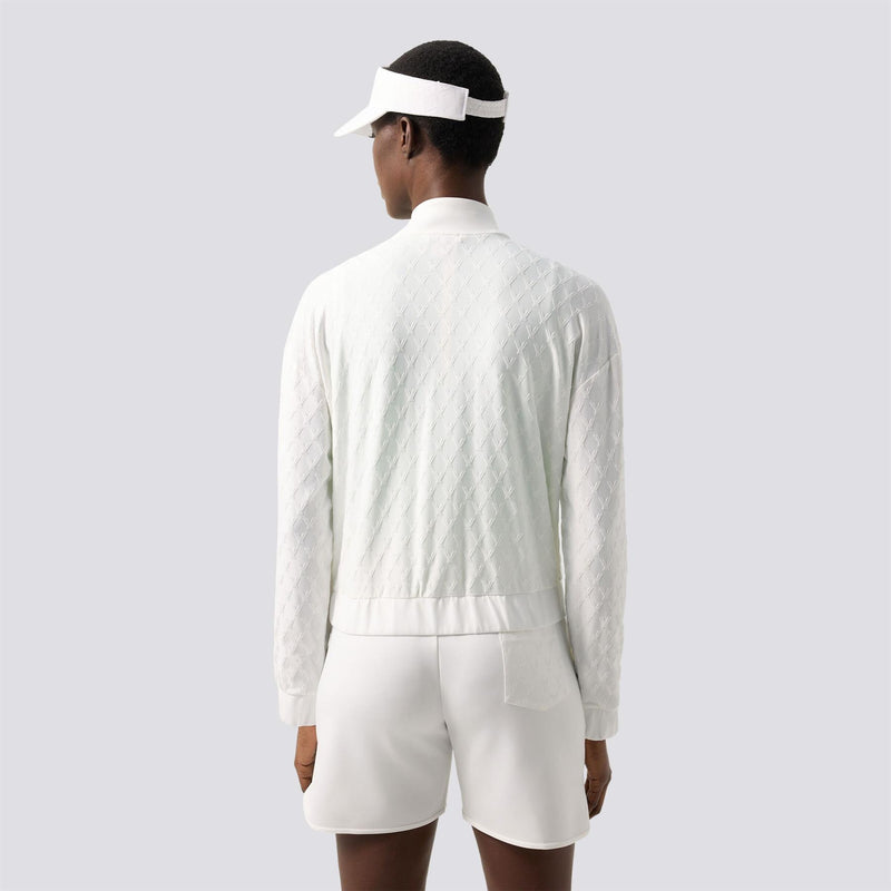 Womens Aylin Full Zip Jacket Off White