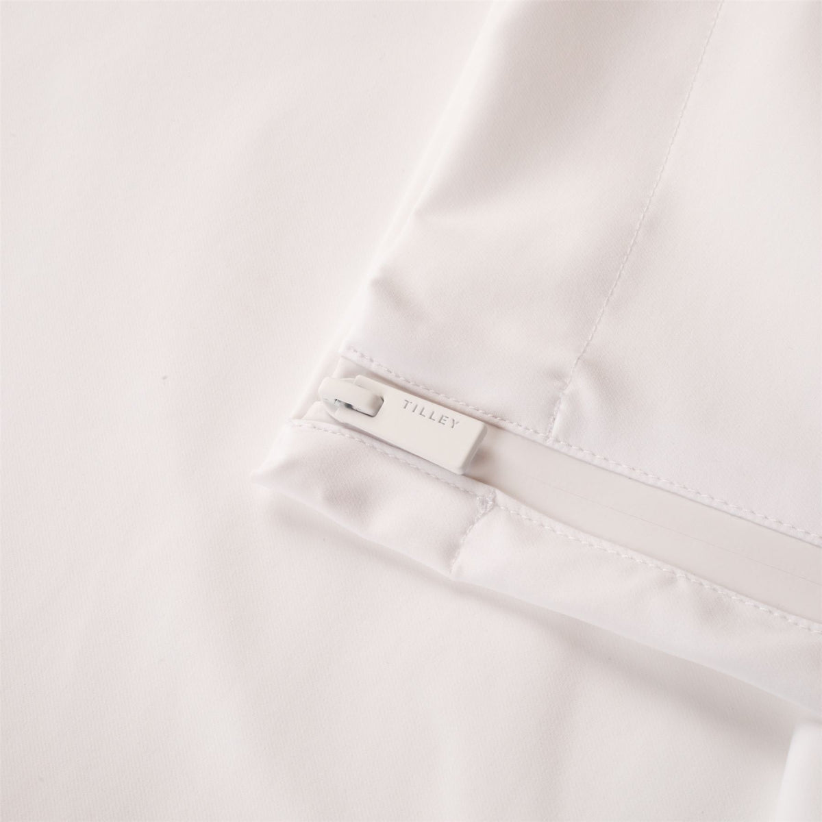 Womens Slim Tech Trousers Off White