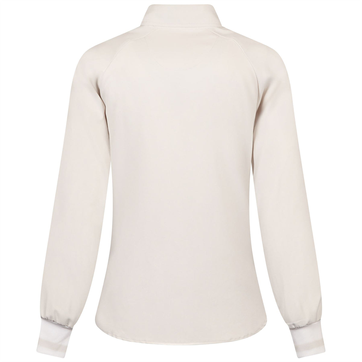 Womens Raglan Button Up Shirt Silver Birch