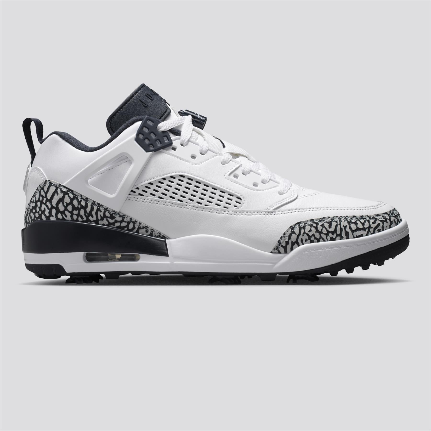 Jordan Spizike Spiked Golf Shoes White/Obsidian/Pure Platinum