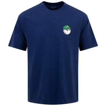 Malbon Golf Tradition T-Shirt Navy | TRENDYGOLFUSA.COM