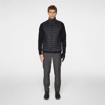 Holden Quilt Hybrid Vest Asphalt