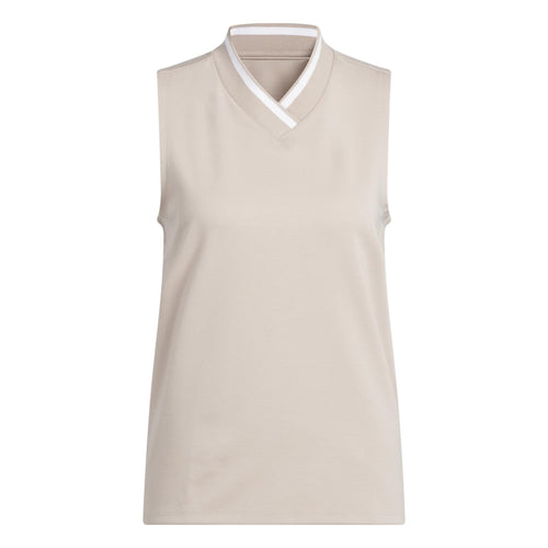 Womens Go-To SL Polo Wonder Taupe - SS25