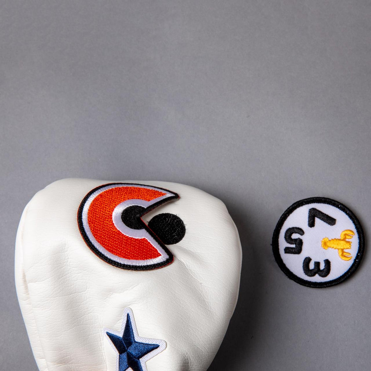 The Point Fairway Headcover Newport White