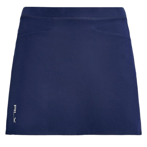 Womens 15 Inch Performance Pleated Skort Refined Navy - SS24