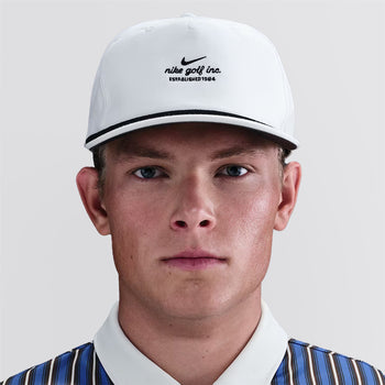 nike golf hat white