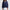 Womens Flora Knit Jacquard Full Zip Layer Navy