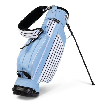 Jones Golf Bags Classic Stand Bag Powder Blue Pinstripe|Golf