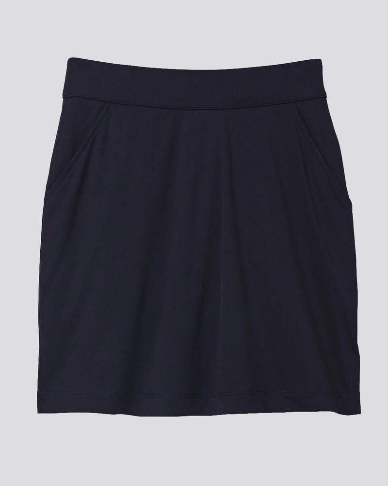 Womens Knit Skort Navy