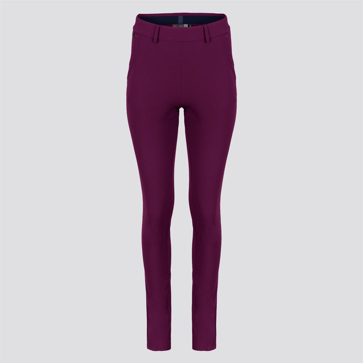 Womens Warm Stretch Treggings Deep Ruby