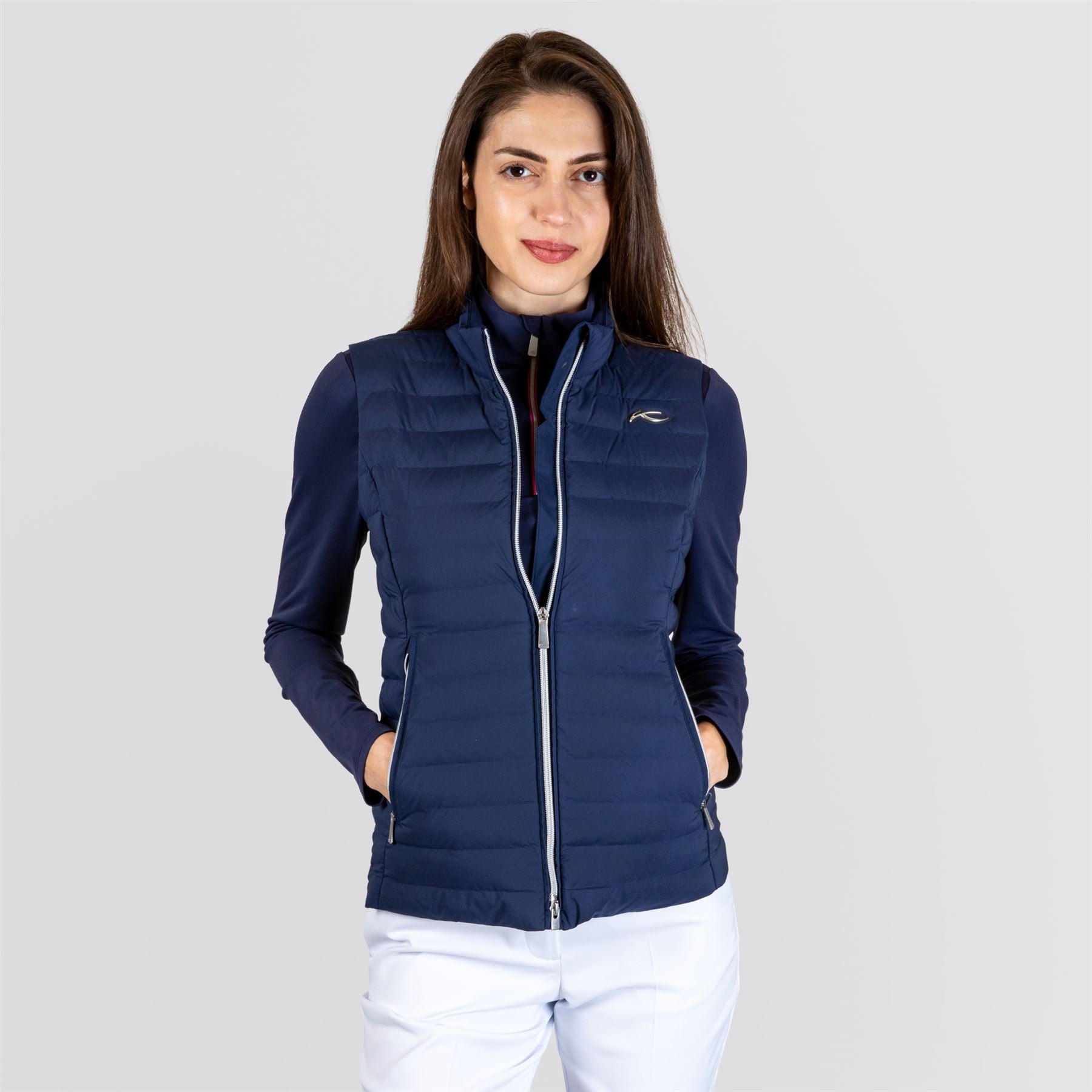 Womens Cumulus Vest Navy