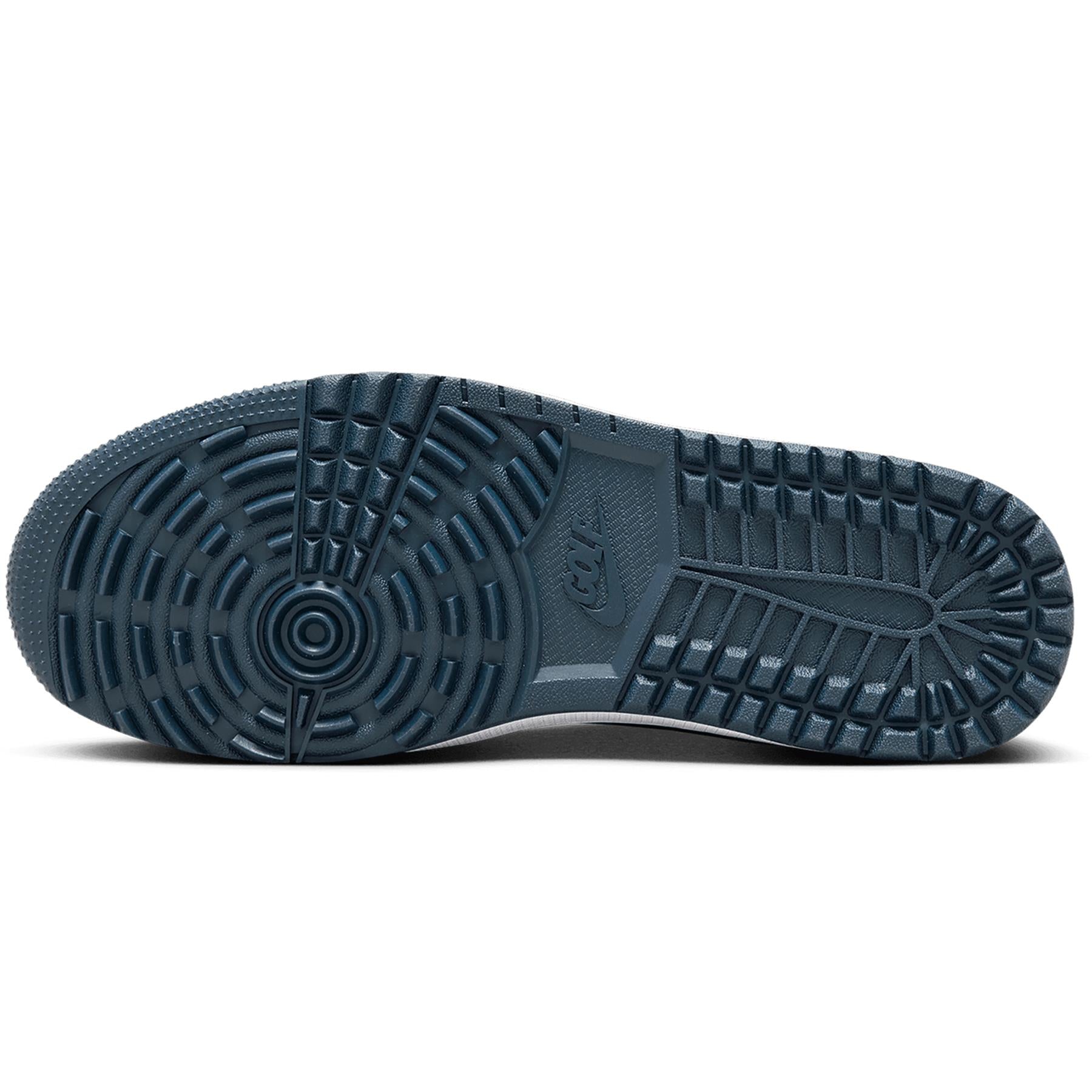 Nike Air Jordan 1 Low Golf Shoes White/Armory Navy/Aegean Storm