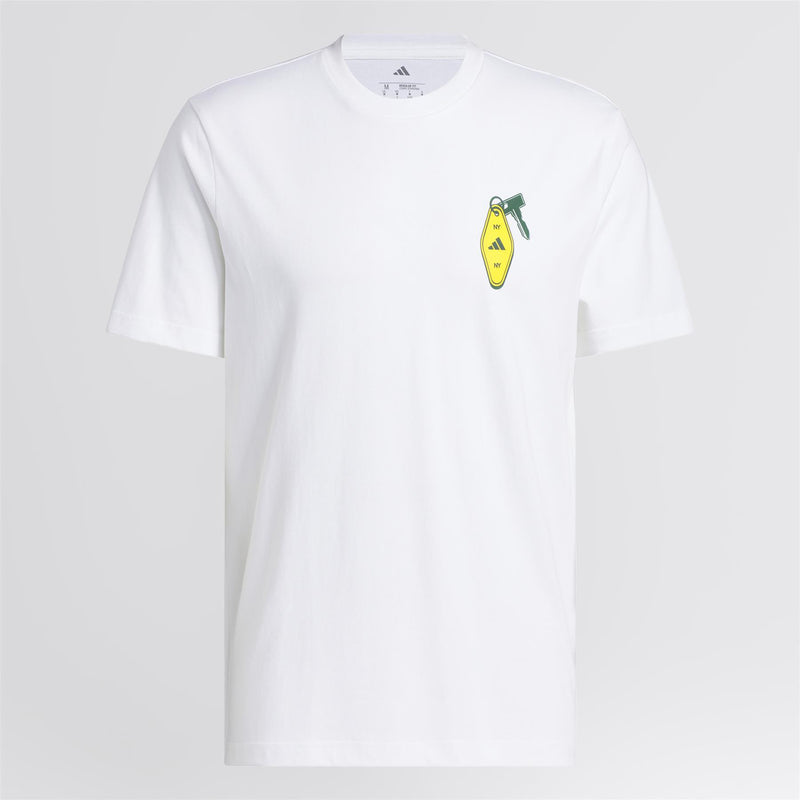 Chip In NYC Graphic Tee White