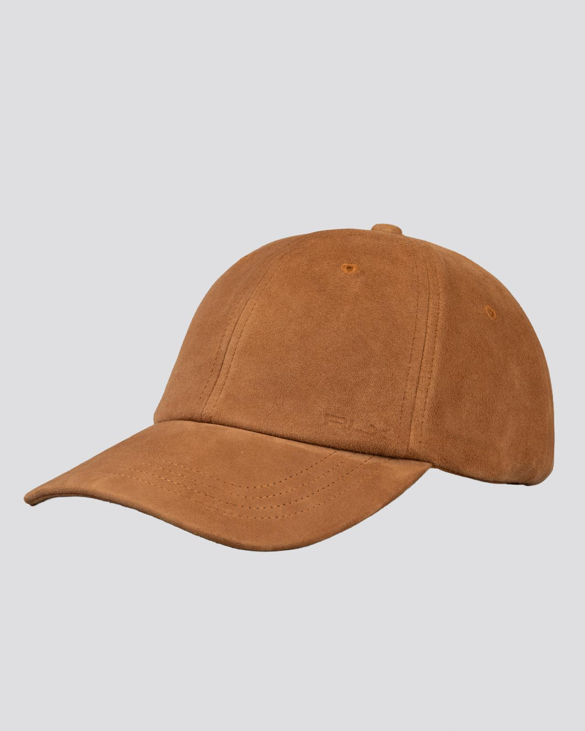 Suede Golf Cap Tan