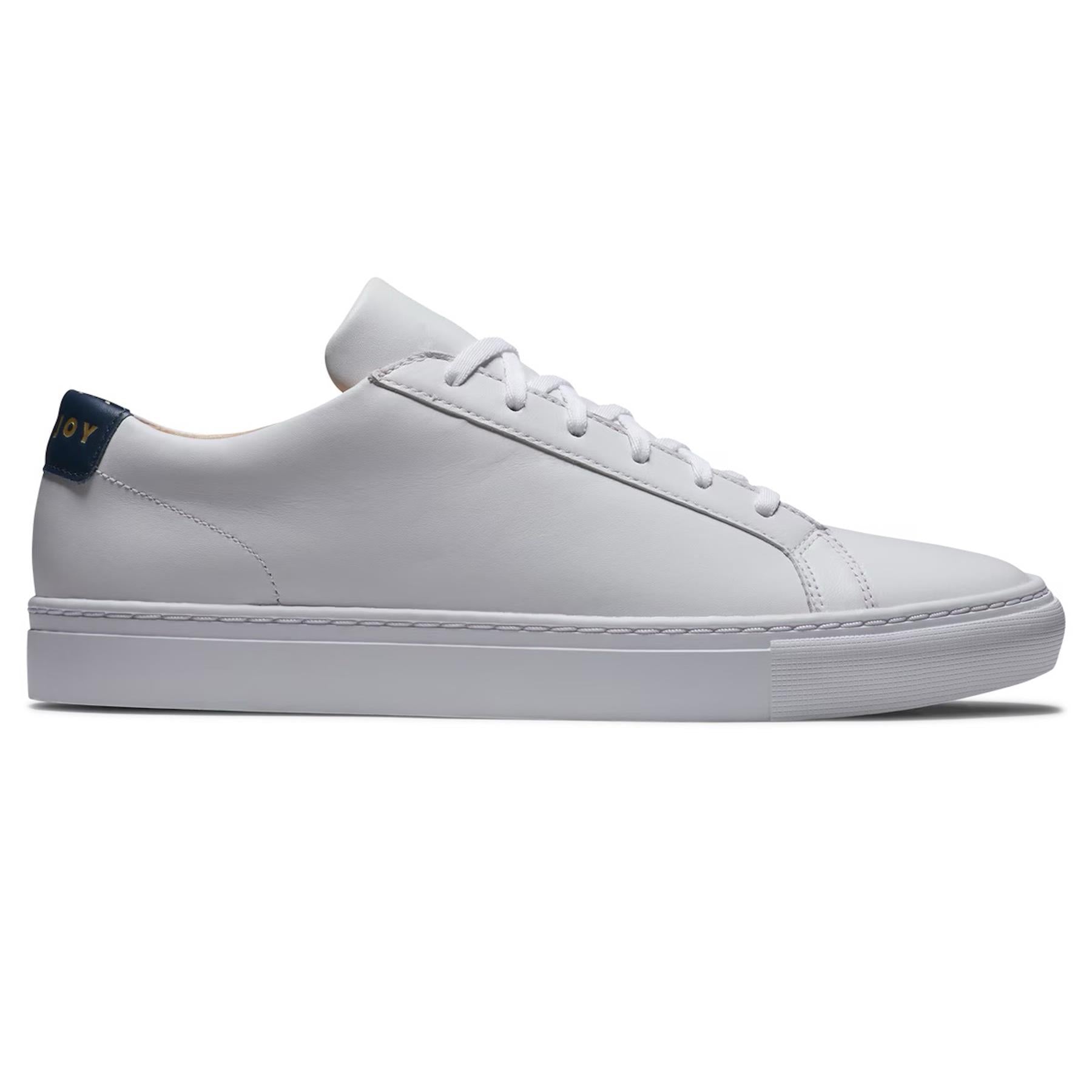 FJ COURT Spikeless Golf Shoes White/Navy