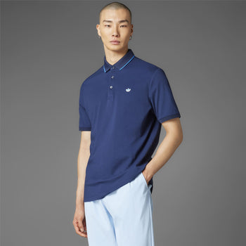 ★adidas★ Knit Polo Dress Night Indigo White 1398727.jpg