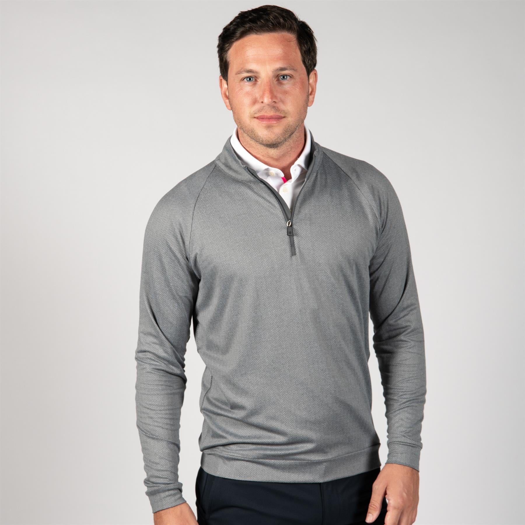 The Monroe Pullover Heathered Charcoal