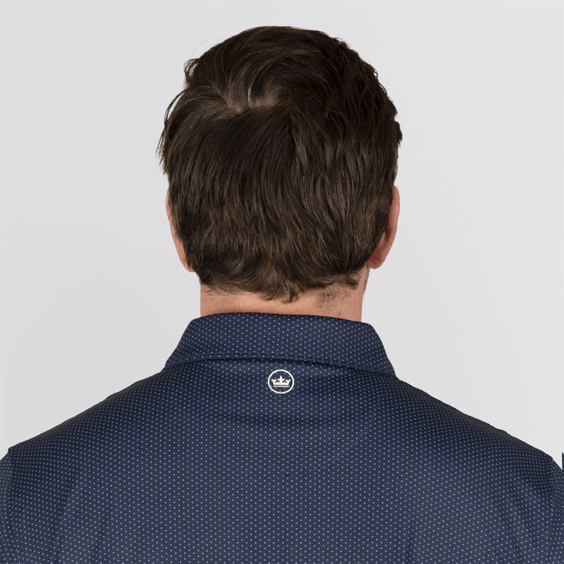 Fermate Performance Jersey Polo Navy