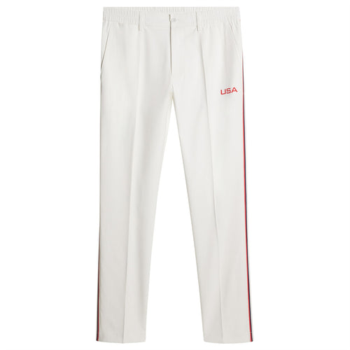Jerome High Stretch Side Stripe Pants White - SU24