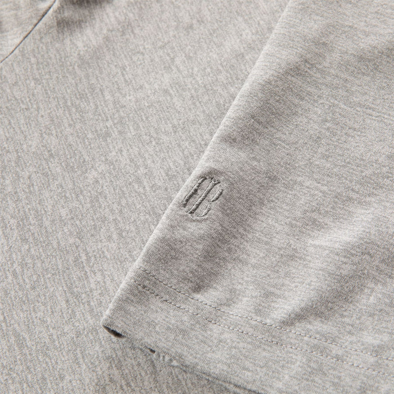 The Stowe Hooded Pullover Heathered Grey