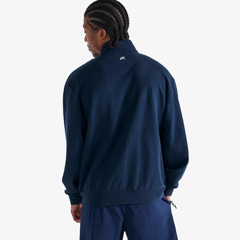 University Double Zip Navy