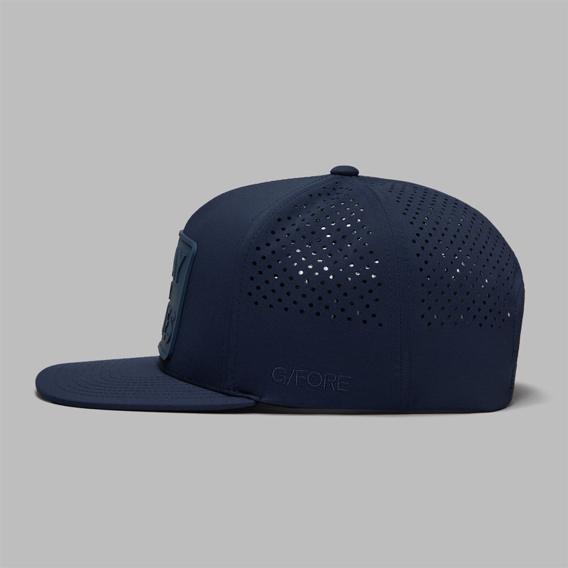 Pray For Birdies Patch Perforated Delta Cap Twilight