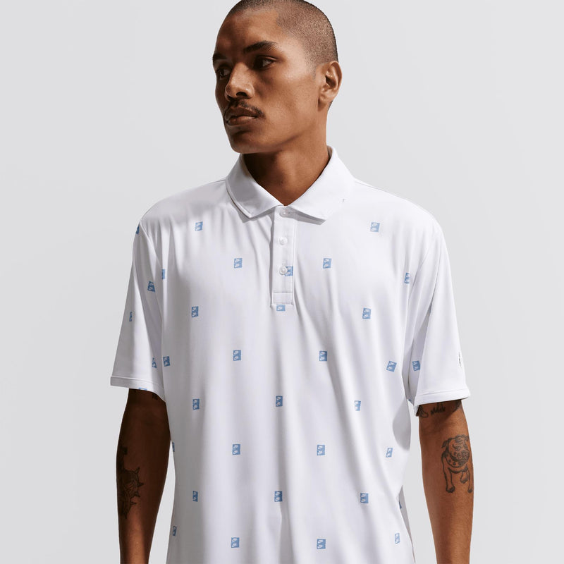 Dri-FIT Par 5 Polo White/Work Blue