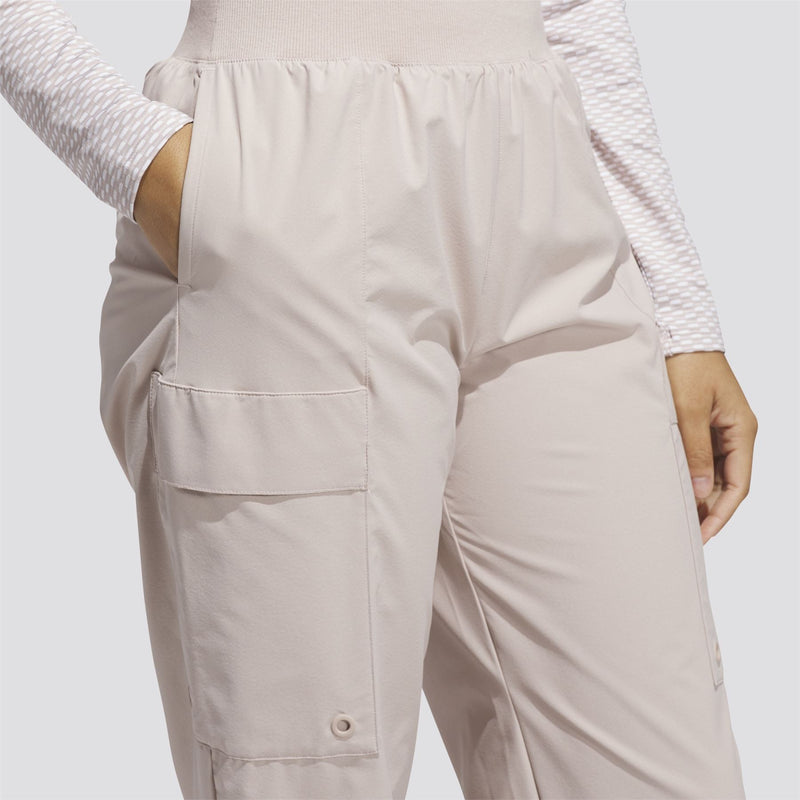 Womens Beyond The Course Twistweave Lined Cargo Pants Wonder Taupe