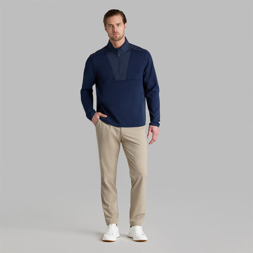 Paneled Hybrid Pullover Twilight